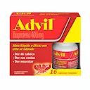 Advil Extra Alivio Ibuprofeno 400mg 16 cápsulas