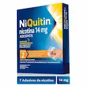 NiQuitin 14mg Adesivos para Parar de Fumar 7 unidades