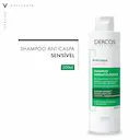 Shampoo Anticaspa Vichy Dercos Couro Cabeludo Sensível com 200ml