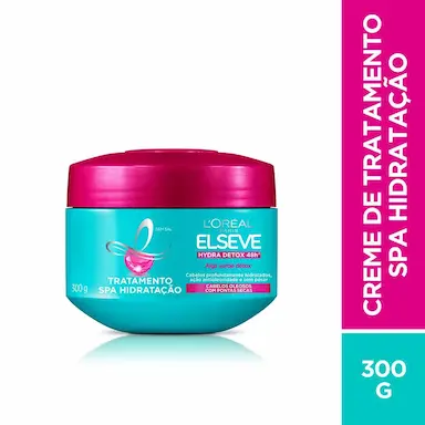 Creme de Tratamento Elseve Hydra Detox 48h com 300g