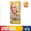 Tintura Cor&Ton Niely 11.11 Louro Muito Claro Prata com 1 Unidade