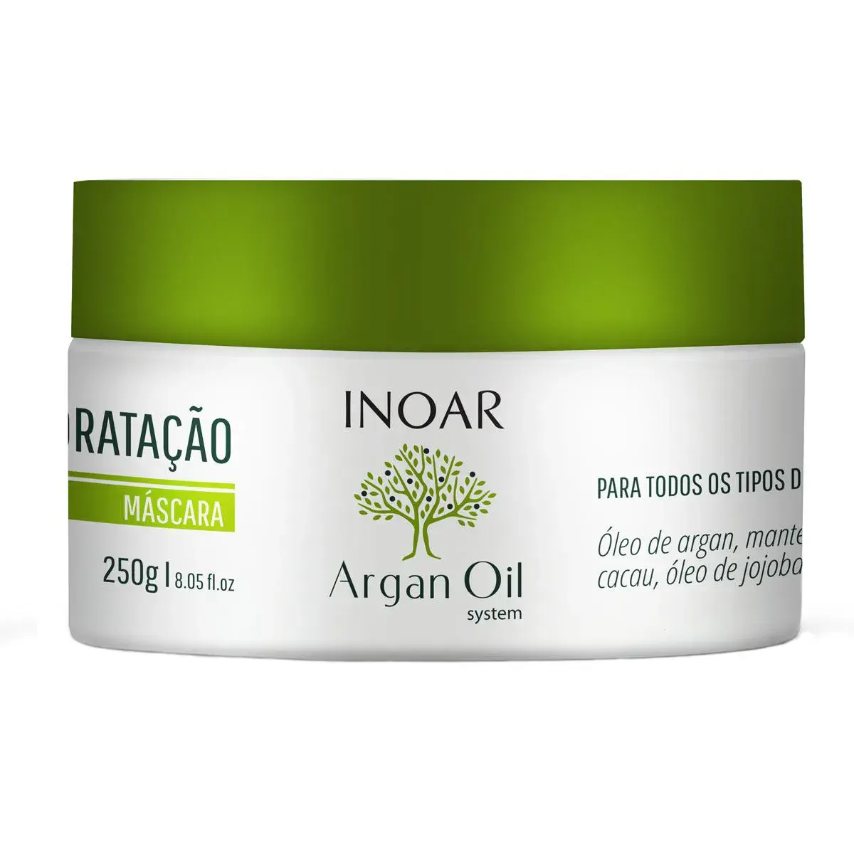 Máscara de Tratamento Capilar Inoar Argan Oil com 250g