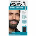 Tonalizante Grecin 5 Just For Men Color Gel Barba e Bigode Preto com 1 Unidade