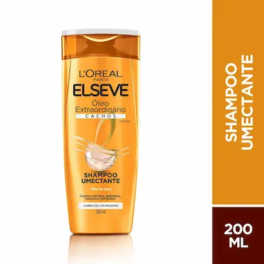 Shampoo Elseve Óleo Extraordinário Cachos com 200ml