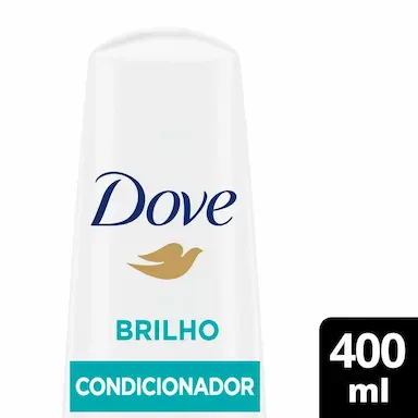 Condicionador Dove Brilho + Óleo-Micelar com 400ml