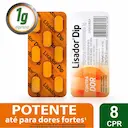 Lisador Dipirona Sódica 1g 8 comprimidos