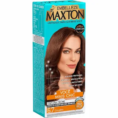 Kit Coloração Maxton Chocolate 6.7 com 1 unidade