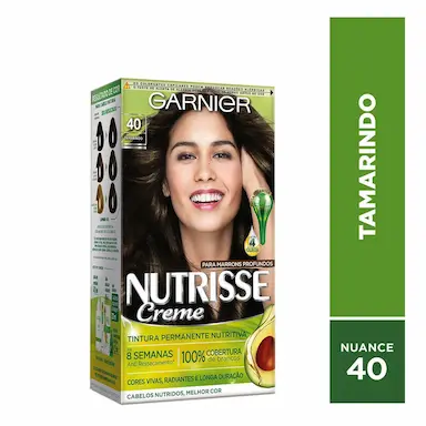 Tintura Permanente Nutrisse Creme 40 Tamarindo