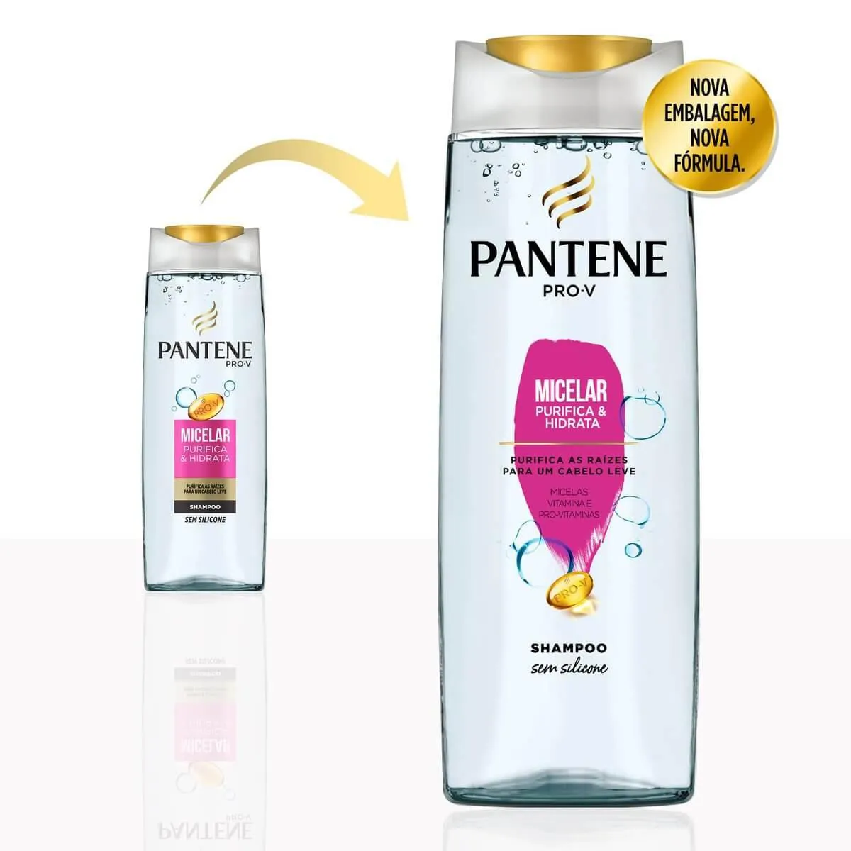 Shampoo Pantene Pro-V Micelar Purifica & Hidrata 200ml