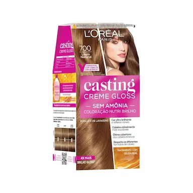 Tinta de Cabelo Casting Creme Gloss de L’Oréal Paris 700 Louro Natural 246g