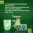Novalgina Dipirona Monoidratada 1g 10 comprimidos efervescentes sabor limão