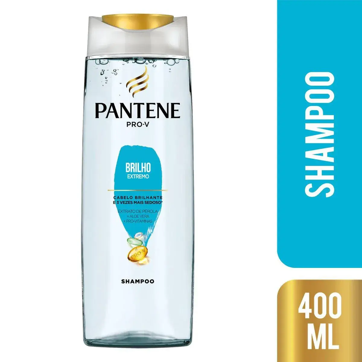 Shampoo Pantene Pro-V Brilho Extremo com 400ml