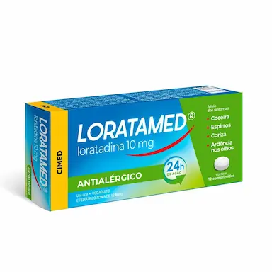 Loratamed Loratadina 10mg 12 comprimidos