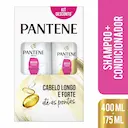 Kit Pantene Micelar com 1 Shampoo de 400ml + 1 Condicionador de 175ml