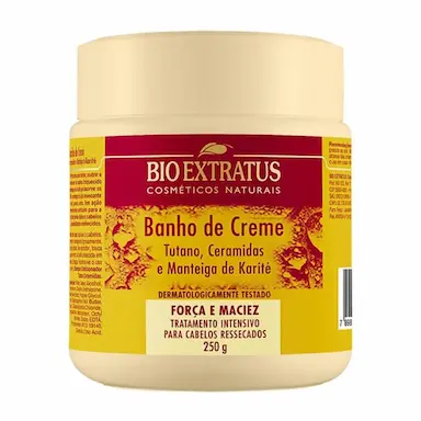 Máscara Capilar Bio Extratus Banho de Creme Tutano e Manteiga de Karité com 250g