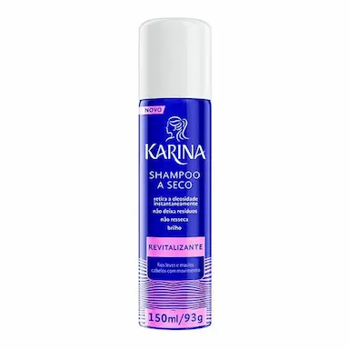 Shampoo a Seco Karina Revitalizante com 150ml