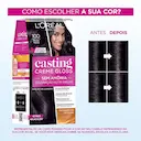 Tinta de Cabelo Casting Creme Gloss de L’Oréal Paris 100 Preto Noite 246g