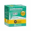 Acetilcisteína 200mg Granulado Sabor Laranja 16 envelopes Eurofarma Genérico