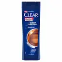 Shampoo Anticaspa Clear Men Queda Control com 400ml