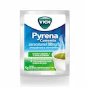 Vick Pyrena Paracetamol 500mg/5g Sabor Camomila e Erva-Cidreira Pó para Solução Oral 5g