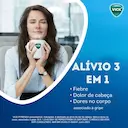 Vick Pyrena Paracetamol 500mg/5g Sabor Camomila e Erva-Cidreira Pó para Solução Oral 5g