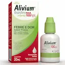 Alivium Ibuprofeno 100mg/ml em gotas Sabor frutas 20ml