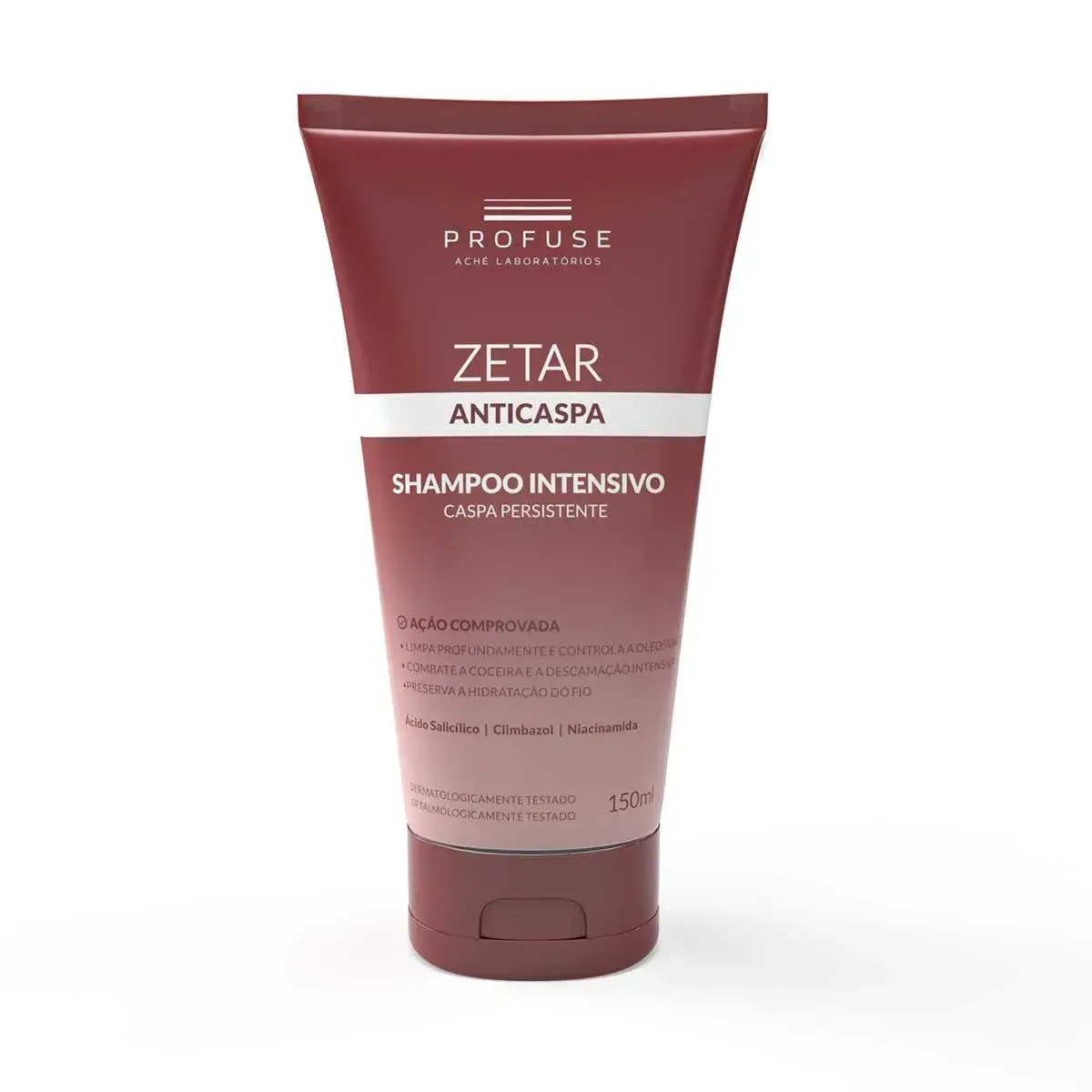 Shampoo Anticaspa Profuse Zetar Intensivo com 150ml