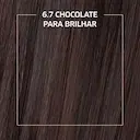 Biocolor Kit Econômico Coloração Creme 6.7 Chocolate para Brilhar com 1 unidade
