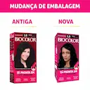 Biocolor Kit Econômico Coloração Creme 1.0 Preto Peça-Chave com 1 unidade