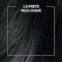 Biocolor Kit Econômico Coloração Creme 1.0 Preto Peça-Chave com 1 unidade