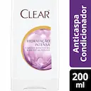 Condicionador Anticaspa Clear Hidratação Intensa com 200ml