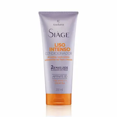 Condicionador Eudora Siage Liso Intenso com 200ml