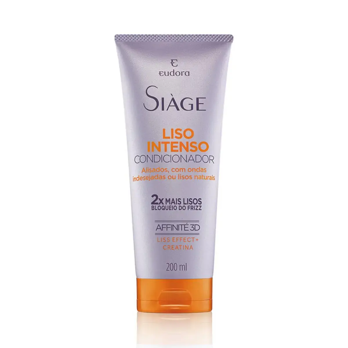 Condicionador Eudora Siage Liso Intenso com 200ml
