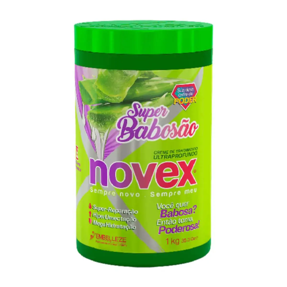 Creme de Tratamento Novex Super Babosão com 1kg