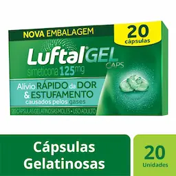 Kit 3 Simeticona 125mg Frasco 10 cápsulas + 1 Luftal Gel Caps Simeticona 125mg 20 cápsulas + 2 Dipirona Monoidratada 500mg 10 comprimidos Medley Genérico