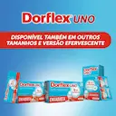 Dorflex UNO para Enxaqueca Dipirona Monoidratada 1g 10 comprimidos efervescentes