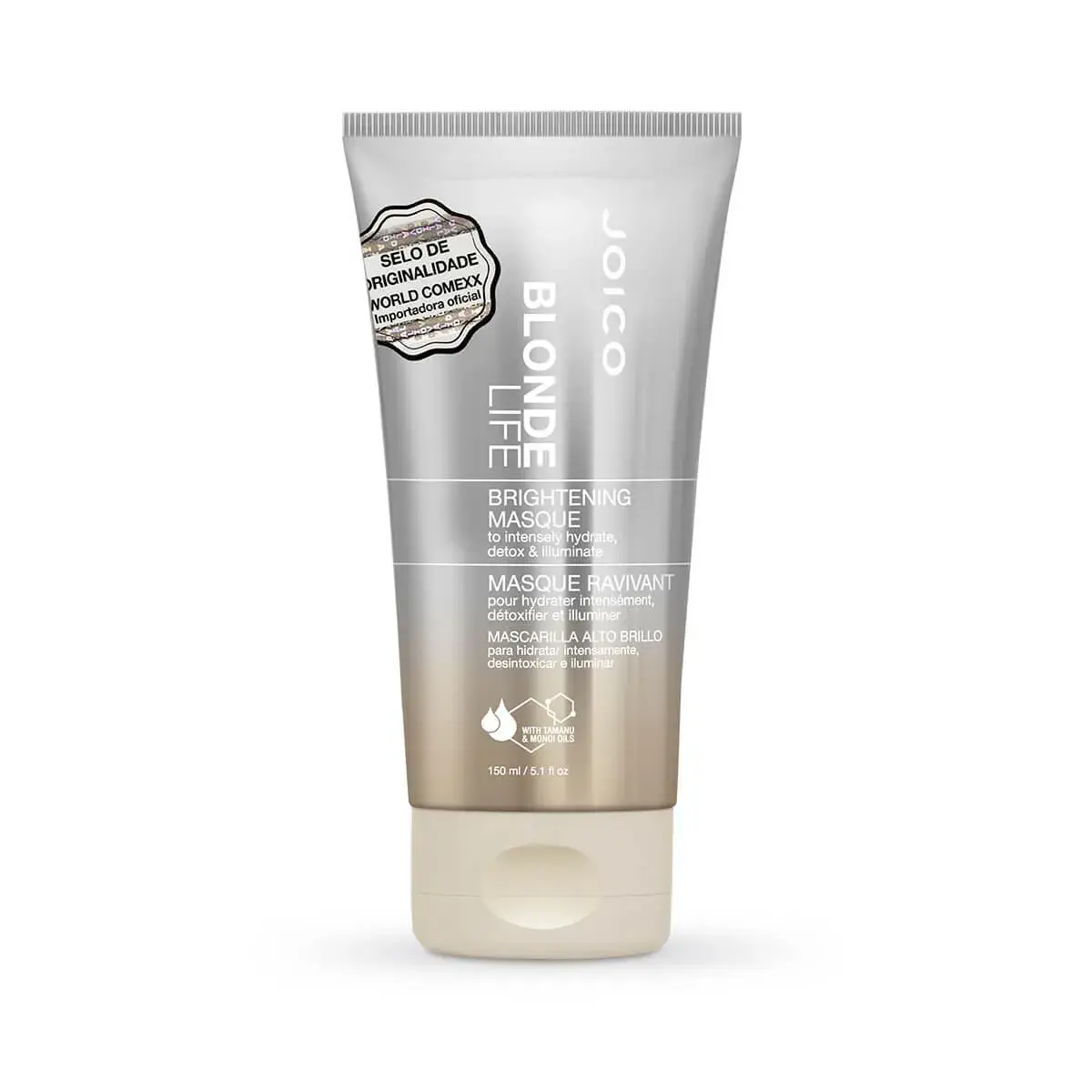 Máscara Capilar Iluminadora Joico Blonde Life com 150ml