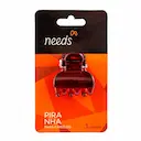 Piranha Prendedor de Cabelo Triss/Needs Tamanho G Cor Marrom Efeito Tartaruga com 1 unidade