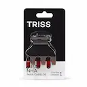 Piranha Prendedor de Cabelo Triss/Needs Tamanho M Efeito Tartaruga com 1 unidade