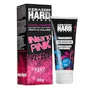 Tonalizante Kert Keraton Hard Colors Insane Pink com 100g