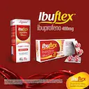 Ibuflex Ibuprofeno 400mg 4 cápsulas