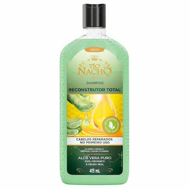 Shampoo Tio Nacho Reconstrutor Total com 415ml