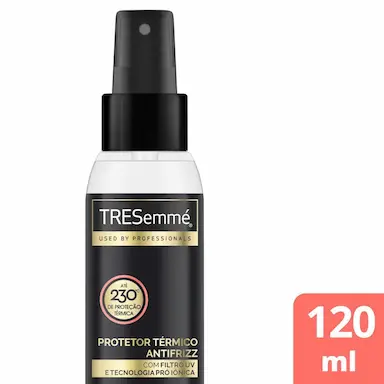 Protetor Térmico Antifrizz TRESemmé com Filtro UV e Tecnologia Pró Iônica com 120ml