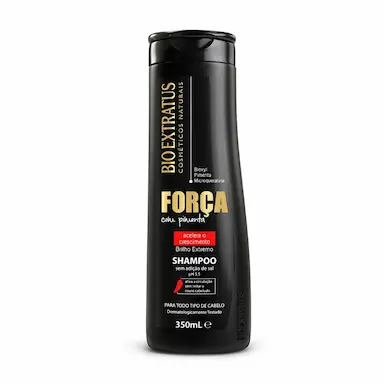 Shampoo Bio Extratus Força com Pimenta com 350ml