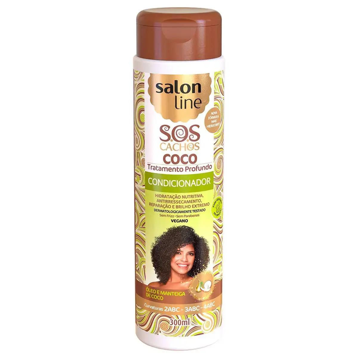 Condicionador Salon Line S.O.S. Cachos Coco Tratamento Profundo com 300ml