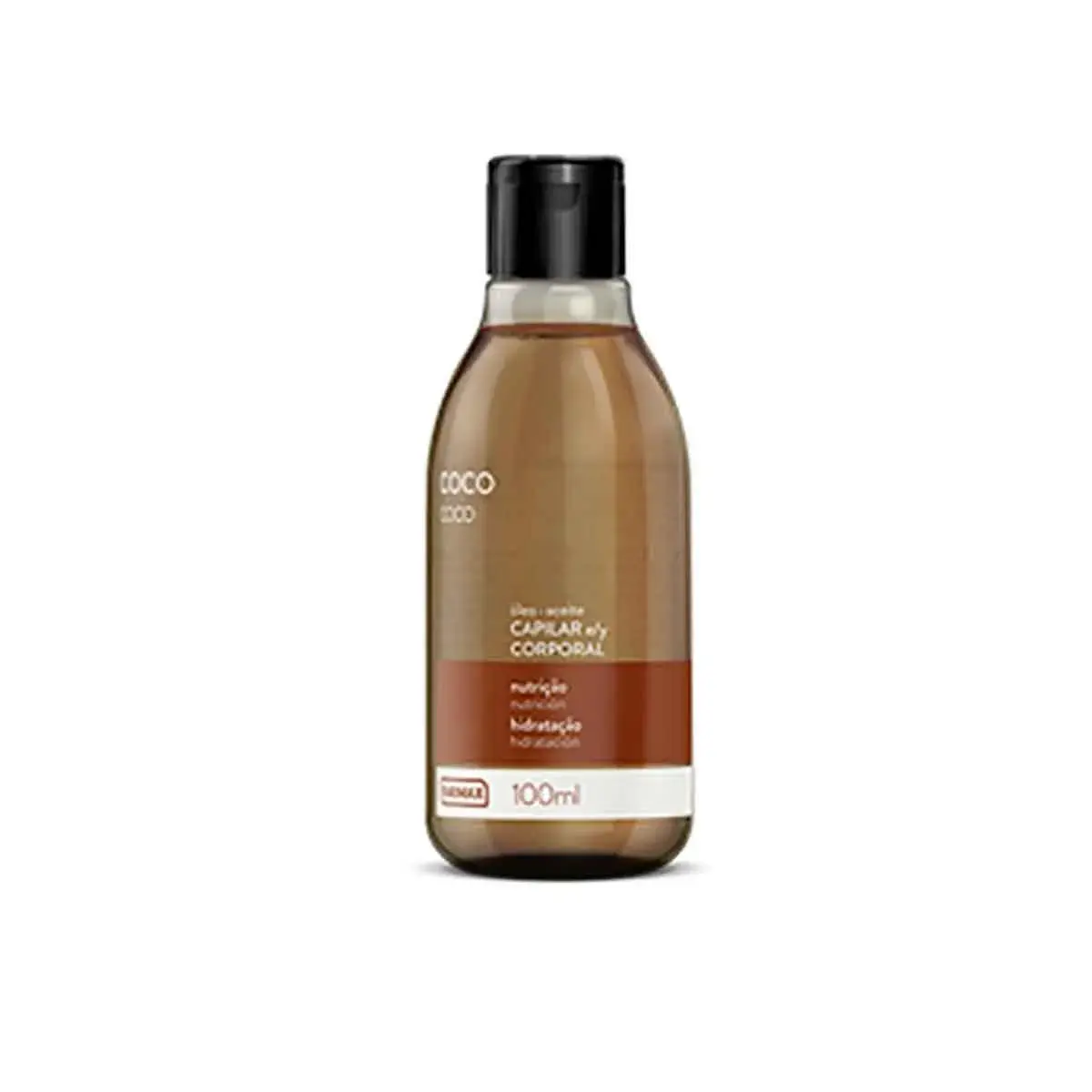 Óleo Corporal e Capilar Farmax Coco com 100ml