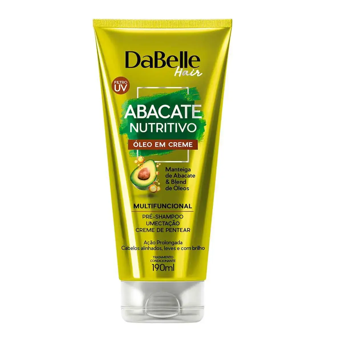 Óleo em Creme DaBelle Hair Abacate Nutritivo com 190ml