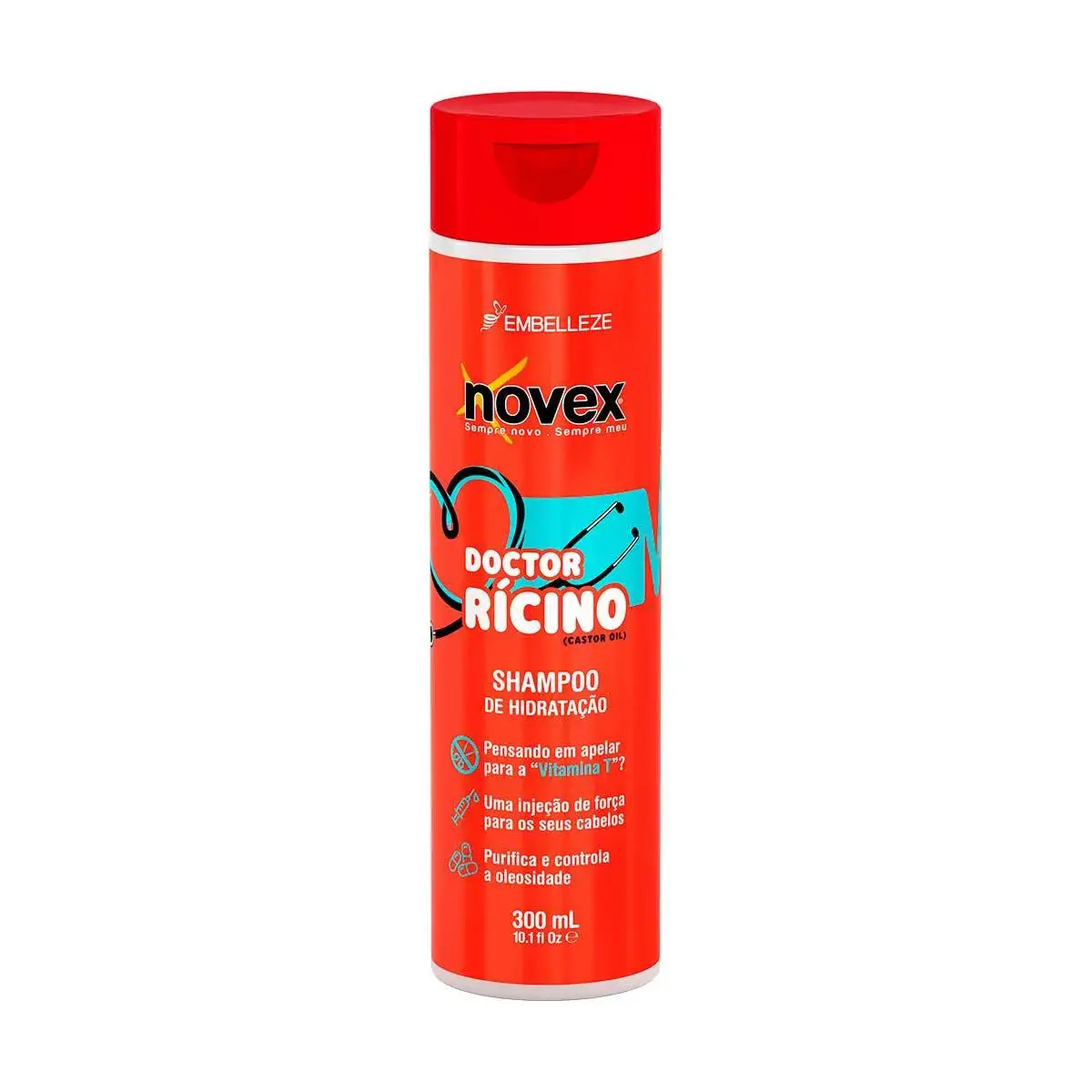 Shampoo Novex Doctor Rícino com 300ml