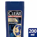 Shampoo Anticaspa Clear Men Cabelo&Barba com 200ml