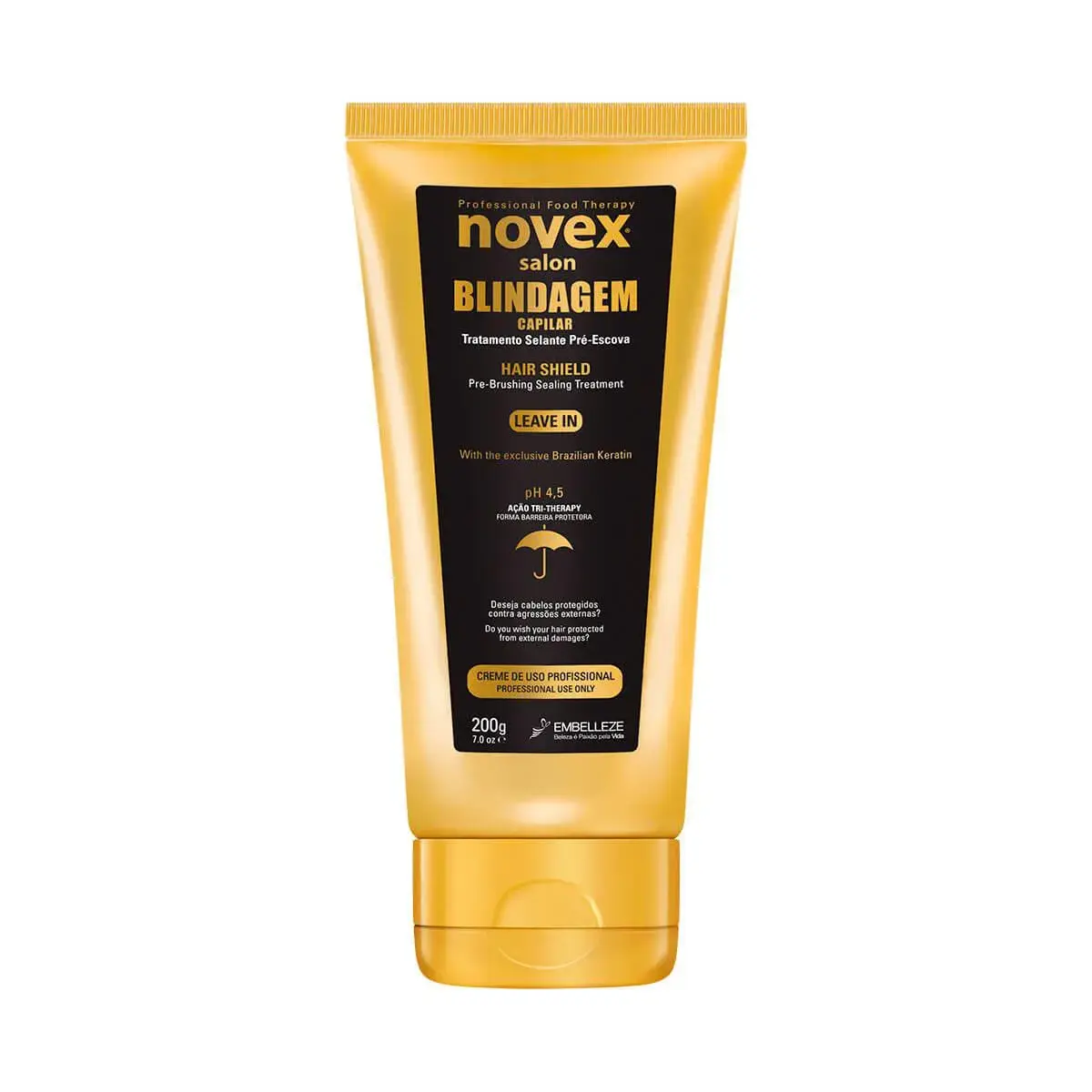 Leave-in Novex Salon Blindagem Capilar com 200g